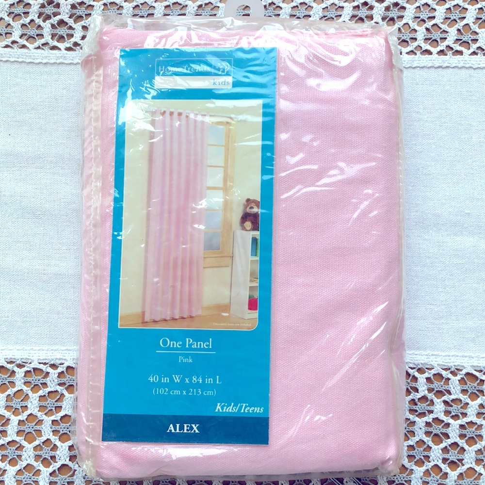 NEW!! Light Pink Curtain.